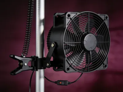 Illustration : extracteur d’air ou ventilateur pour tente de culture